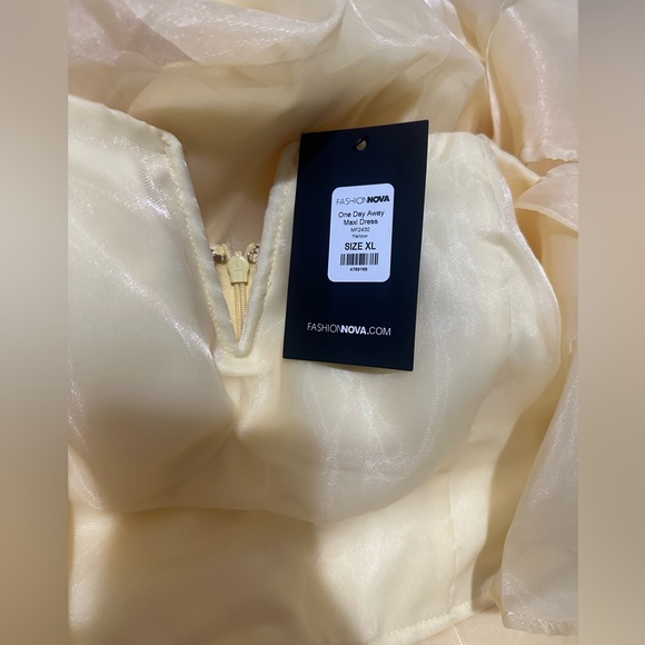 Yellow Maxi Dress - Picture 5 of 6